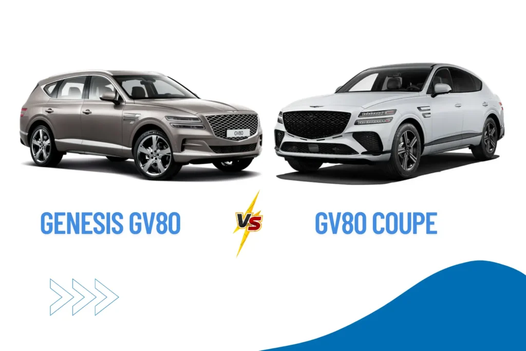 genesis GV80 vs GV80 Coupe