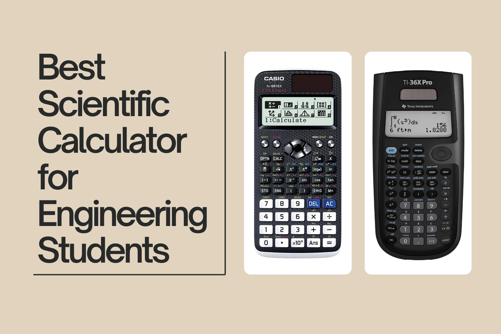 Best Scientific Calculator for Engineering Students