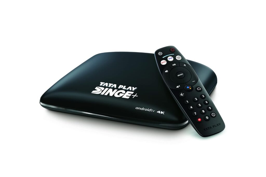 Best Set Top Box in India 2025: Top 10 DTH & Android TV Boxes Reviewed 2 Tata Play BingeAndroid Set Top Box